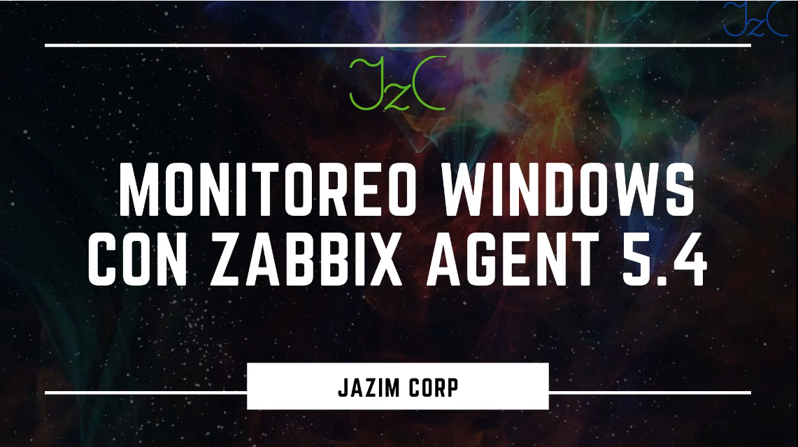 Monitorear cualquier Windows con Agente Zabbix 5.4 | Conoce el rendimiento