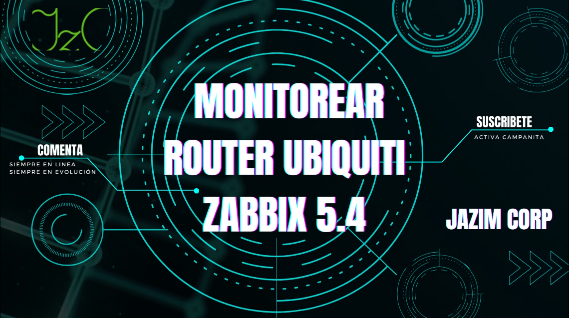 Monitoreo de un Edge Router con Zabbix 5.4 a través de SNMP: Una Guía Sencilla y Gratuita