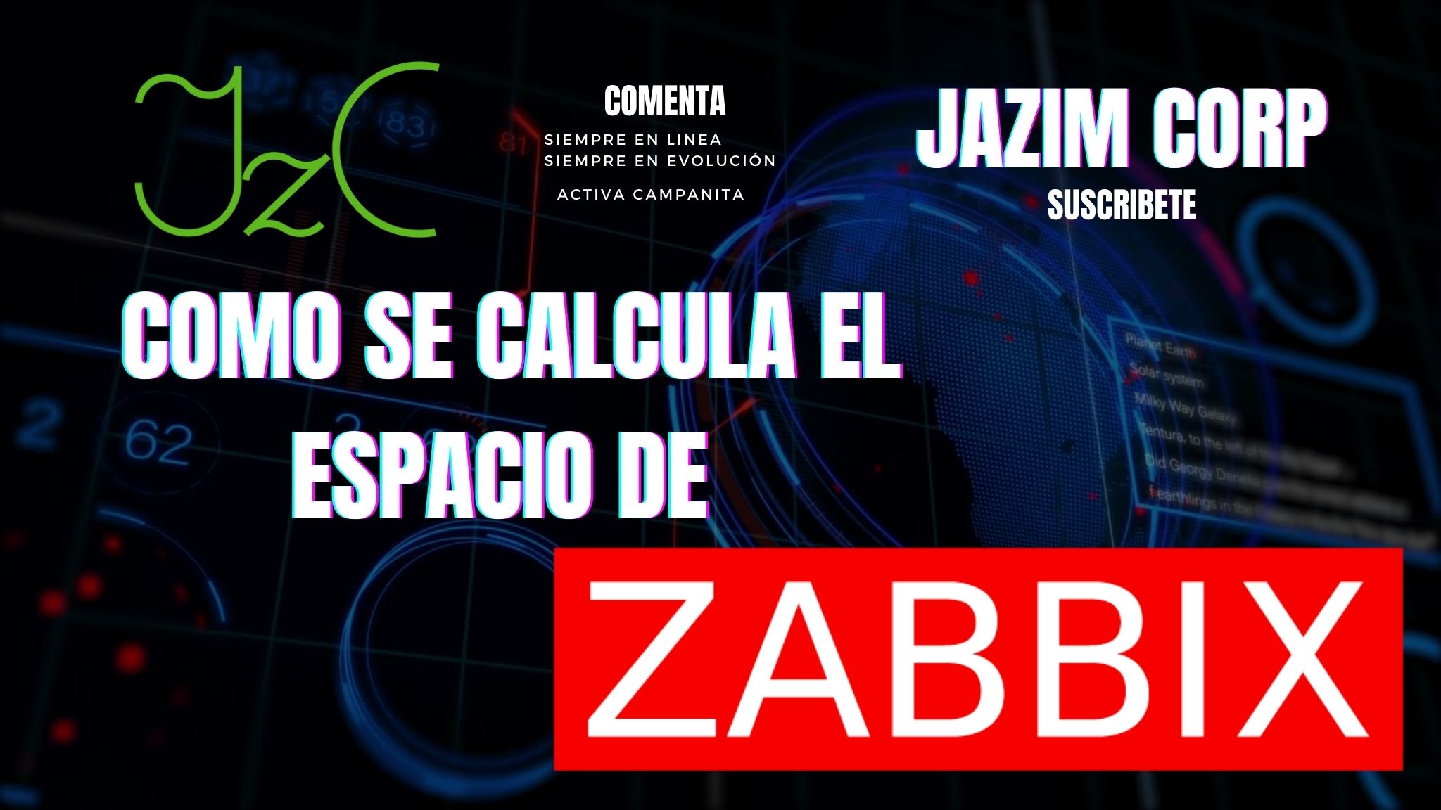 ¿Cómo calcular el espacio de almacenamiento para la base de datos en Zabbix?