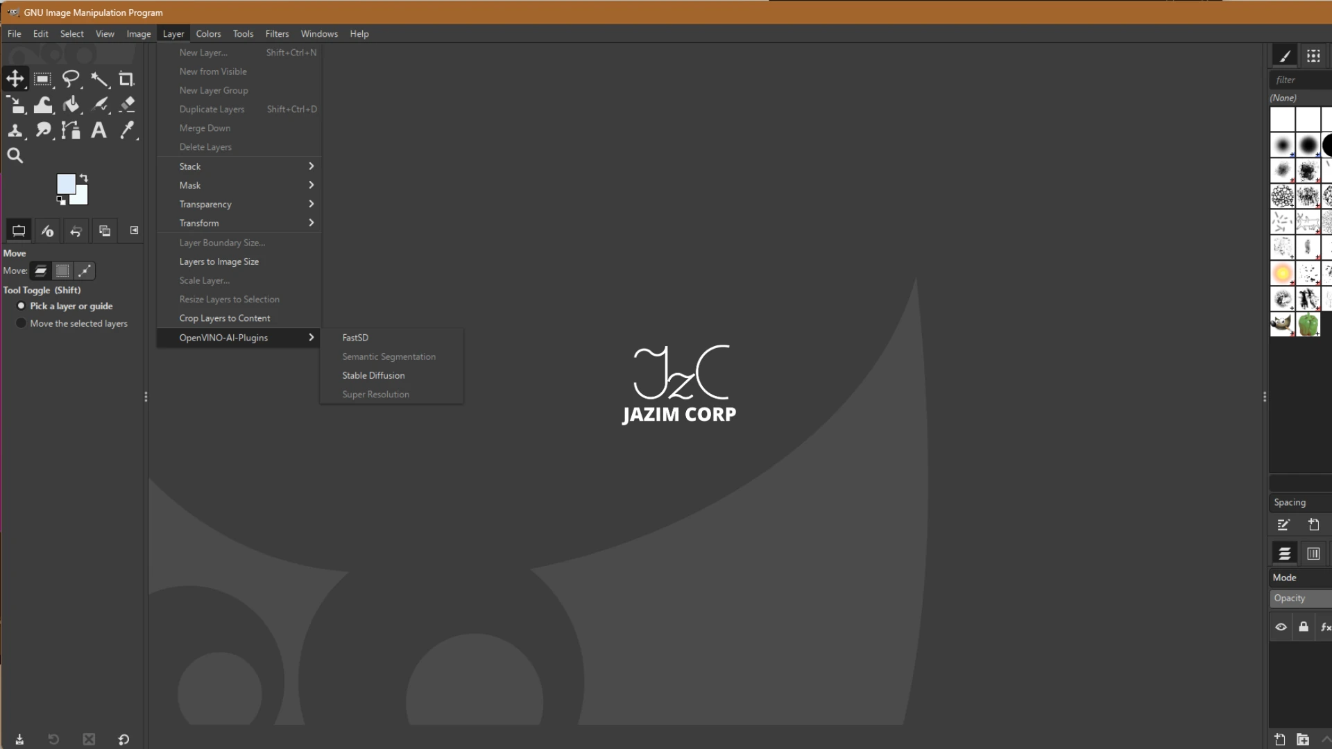 Manual detallado para instalar OpenVINO a GIMP en Windows